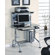 Innovex Glass Computer Workstation Set