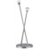 Paulmann Lighting Living 2Easy Two Light Table Lamp in Brushed Nickel