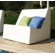 La-Fete Armless Lounge Chair with Massage Pillow