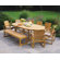Kingsley Bate Essex Oval Extension Dining Table 100"