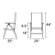 Kingsley Bate St. Tropez Adjustable Chair