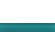 Daltile Glass Reflections 1" x 6" Glossy Liner in Almost Aqua