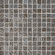 Daltile Metal Ages 1" x 1" Glazed Mosaic Tile in Clefted Pewter