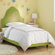 Skyline Furniture High Arc Micro-Suede Upholstered Bed
