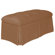 Skyline Furniture Tufted Skirted Bedroom Storage Ottoman