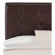 Skyline Furniture Tufted Leather Upholstered Headboard