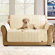 Sure-Fit Soft Suede Pet Loveseat Cover