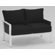 Koverton Parkview Woven Deep Seating Loveseat with Cushions