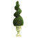 Nearly Natural 48" Silk Cedar Spiral Tree with Decorative Vase