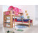 Relita Etagenbett "Beni L" mit Textilset - Pink / Rosa