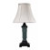 Sterling Industries Mini Celadon Ceramic Table Lamp in Italian Black