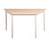 Ironwood Trapezoid Tapered Leg Table