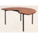 Ironwood Kidney Shaped Welded Frame Table