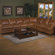 Omnia Furniture Pantera Leather Sectional