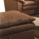 Omnia Furniture Oregon Leather Wedge Ottoman