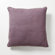 Villa Home Illusion Textured Willow Basket Weave Pillow in Plum