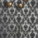 Tempaper Damsel Temporary Wallpaper in Metallic Silver