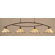 Toltec Lighting Bow 4 Light Kitchen Island Pendant