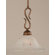 Toltec Lighting Swan 1 Light Mini Pendant