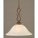 Toltec Lighting Swan 1 Light Mini Pendant