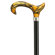 Harvy Acrylic Green Derby Handle Cane