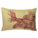 Kevin O'Brien Studio Moose Decorative Pillow in Red / Wheat