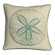 Kevin O'Brien Studio Sand Dollar South Pacific Decorative Pillow