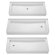 Dreamline Aqua Lux Pivot Shower Door with Left Drain and Amazon Base Kit