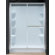 Dreamline Infinity Plus Sliding  Shower Enclosure with  Right Drain Amazon Base and Backwall