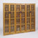 Leslie Dame Enterprises Glass Door High Capacity Multimedia Cabinet