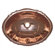 Whitehaus Collection Decorative Drop-in Smooth Oval Fluted Design Basin