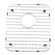 Whitehaus Collection Noah's Chefhaus Small Sink Grid