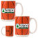 Great American Products NBA Gameball Coffee Mug (Set of 2)