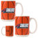 Great American Products NBA Gameball Coffee Mug (Set of 2)