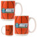 Great American Products NBA Gameball Coffee Mug (Set of 2)