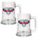 Great American Products NBA 15oz Glass Tankard 2 Piece Set - Primary Logo