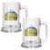Great American Products NBA 15oz Glass Tankard 2 Piece Set - Primary Logo