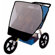 Sasha's Kiddie Products BOB Dualie and Ironman Double Jogger Sun Cover