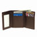 Royce Leather Men's Trifold Wallet with Double ID Windows