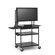 Bretford Manufacturing Inc Cart with Laptop Shelf for 26" to 42" Flat Panels
