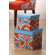 Sandy Wilson Ikat Square Applique Boxes (Set of 2)