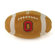 Sporty K9 NCAA Plush Dog Football Toy
