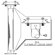 Premier Mounts 6" x 6" Ceiling Plate with 1" Coupling
