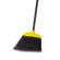 Rubbermaid Commercial Products Jumbo Smooth Sweep Angled Broom in Black and Yellow