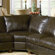 Charles Schneider Furniture Lincoln Leather Sectional