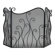Cyan Design Evalie 3 Panel Iron Fireplace Screen