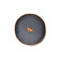 P.L.A.Y. Signature Urban Denim Round Dog Bed in Medieval Blue / Mandarin