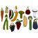 Under the Nile Veggies Mushroom Plush Toy