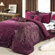 Luxury Home Tramore 12 Piece Faux Silk Bed in a Bag