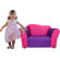 Fantasy Furniture Kid's Wave Microsuede Chair